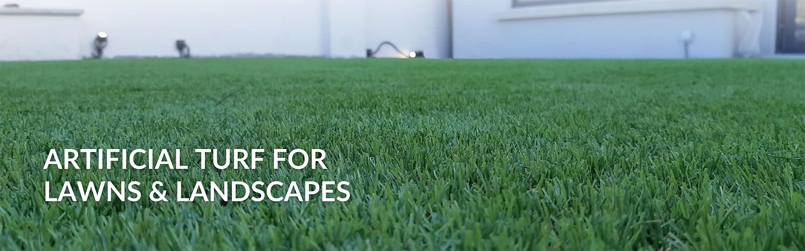 Artificial turf for lawns and landscapes